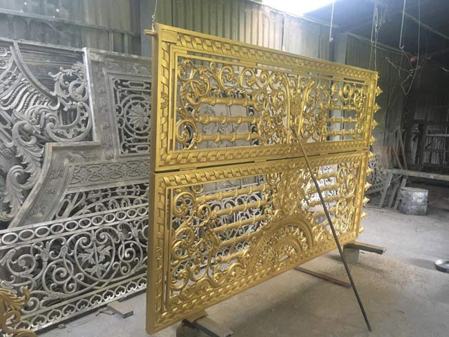 Quy trình sản xuất hàng rào nhôm đúc Quy trình sản xuất hàng rào nhôm đúc