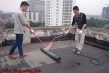Cách chống thấm sân thượng bằng màng khò