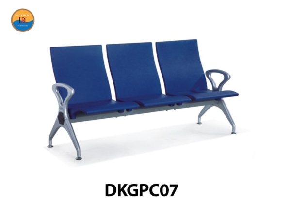 DKGPC07 | Ghế phòng chờ DKF có tựa tay 2 bên và lưng cao