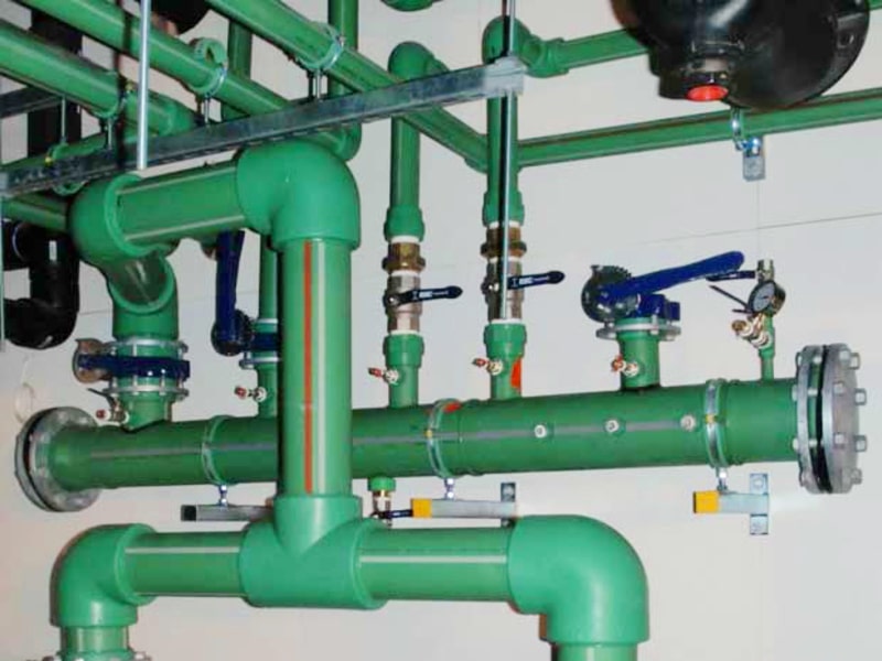 Ống PPR được ứng dụng trong hệ thống ống nước của các công trình xây dựng